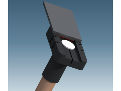 dispositivo molienda cola contera molienda dispositivo señal 4noxx 3d print model - Mito3D