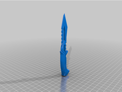 valoroso protocollo 781 coltello maitrelancelot 3d print model - Mito3D