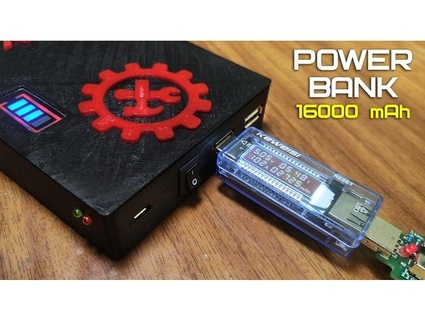 power bank diy energy 3d print model - Mito3D