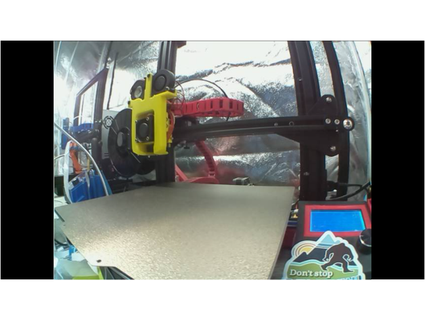 ender 3 pro raspberry pi wide angle camera bed mount sparkoflight 3d print model - Mito3D