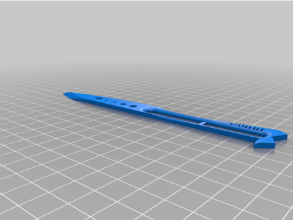 quick blade habgesehen 3d print model - Mito3D