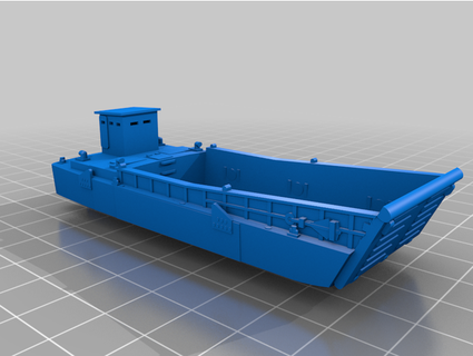 lcm 6 8 barca atterraggio mestiere mdw 3d print model - Mito3D