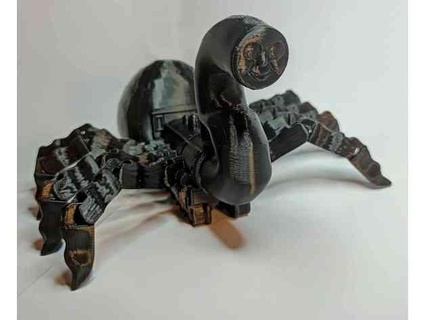 spider nightmare thomas goodygunndropdesigns 3d print model - Mito3D
