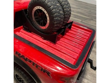 traxxas ford raptor slash tire mount picklenick833 3d print model - Mito3D