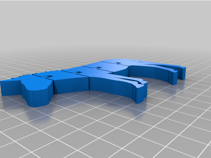 flexi-donkey akamrjenkins 3d print model - Mito3D