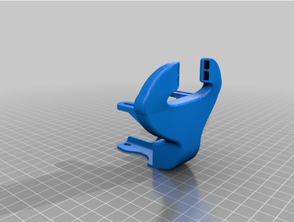 squished cullermodel part cooling duct tim440 3d print model - Mito3D