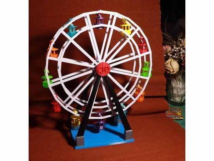 pacific wheel remixed eldroppo 3d print model - Mito3D