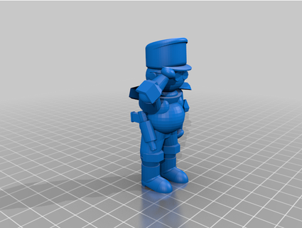 cheap drop troopers tryvoriousmaximous 3d print model - Mito3D