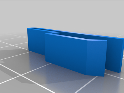 klips Led kemer iftiracı utangaç 3d print model - Mito3D