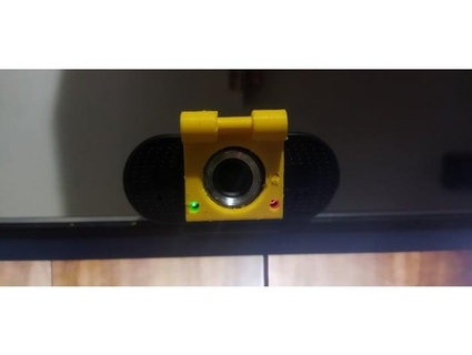 cámara web bloqueador 72x30x30mm remezclado marcoskazimoto 3d print model - Mito3D