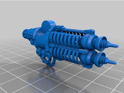 duel link beam cannons bellum 3d print model - Mito3D