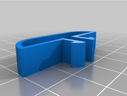 cable clip 4040 alu profiles npostma 3d print model - Mito3D
