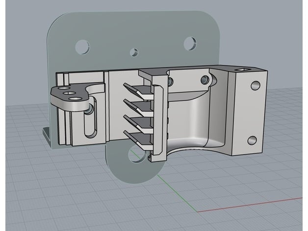 bltouch montar k3d zavadnoy 3D print model - Mito3D