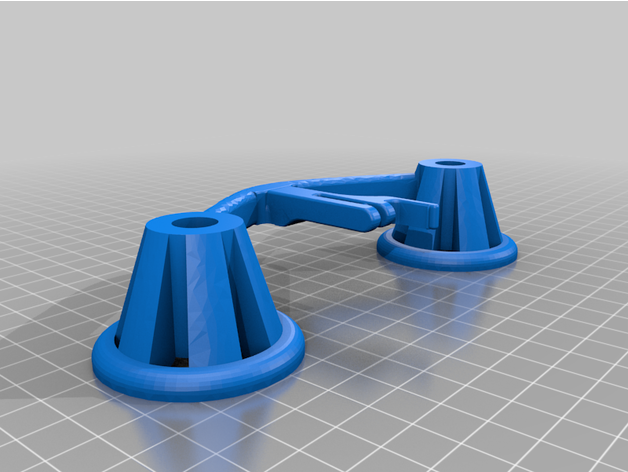 cardán protector qx7 taranis rocsmpr 3D print model - Mito3D