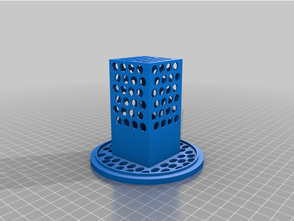 congelé cube mangeoire petit crpt 3d print model - Mito3D