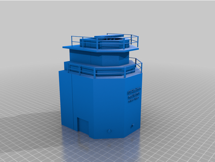uw-madison triga research reactor avery10man 3d print model - Mito3D