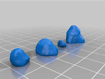 rocas dalián 3d print model - Mito3D