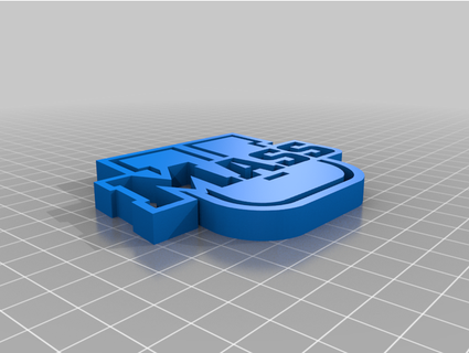 Université Massachusetts logo 3dslabster 3d print model - Mito3D