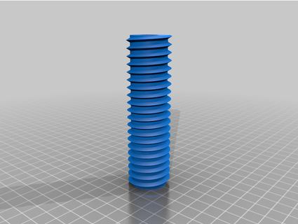 exponer vaso fibra rodillo t error 3d print model - Mito3D