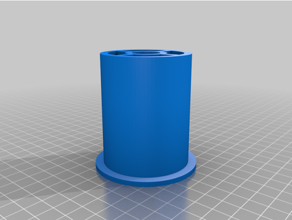 porte bobine boîte hachures filament dessinsparwilliam 3d print model - Mito3D