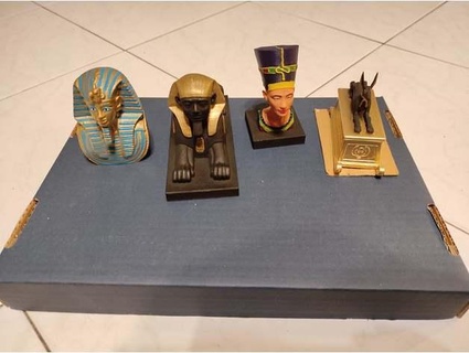 egyptian statues alex2244 3d print model - Mito3D