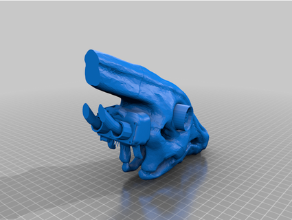 robo dinosaure Charlie fox trot 3d print model - Mito3D