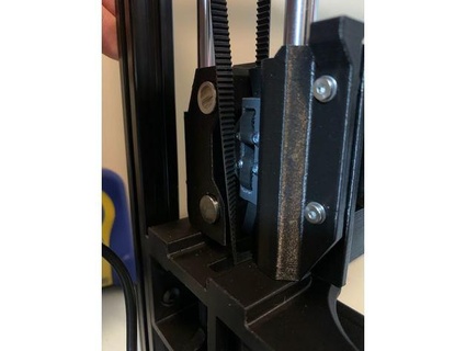 gt2 doble cinturón lazo abrazadera insertsomethingclever 3d print model - Mito3D