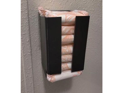 wall mount sanitary napkin dispenser digital gods 3d print model - Mito3D