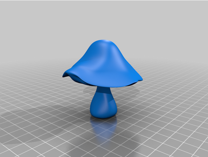 mushroom gritty destroyer worlds 3d print model - Mito3D