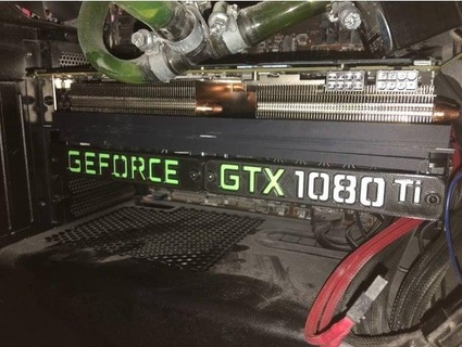 mudança ganho Geforce gtx 1080 ti exagero ventilador melhoria 10cm 12cm cheio altura nvidia cupradito 3d print model - Mito3D