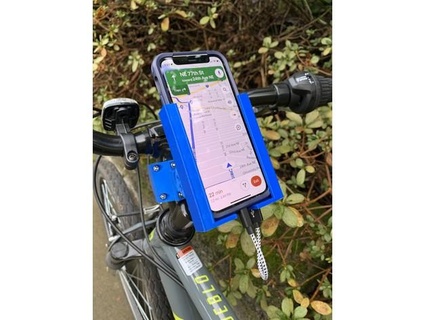 bicicletta inteligente Telefono titolare supporto Piace 3d print model - Mito3D