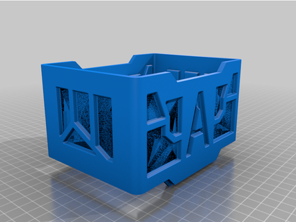 caja extensión 150 escala kajukenbo 3d print model - Mito3D