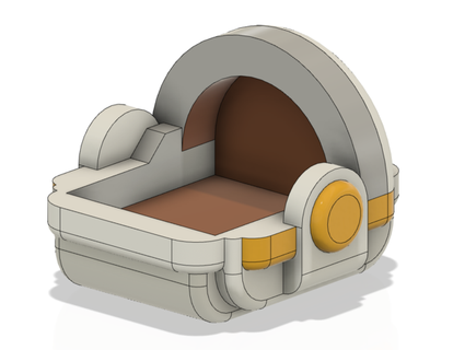 capsule baby yoda grogu jbarrera30 3d print model - Mito3D