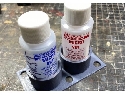 mikro set sol şişe sahipleri dirilendm 3d print model - Mito3D