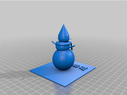 snowman matt0587 3d print model - Mito3D