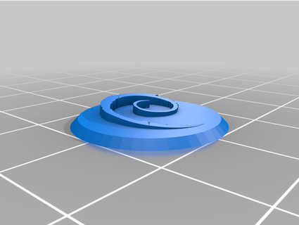 Debian sembol logo yeniden düzenleme brett norman 3d print model - Mito3D