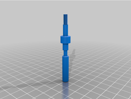 pin bot pinball post tall printingstuffohyeah 3d print model - Mito3D