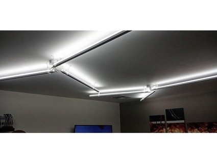 led ceiling light youngzaphod 3d print model - Mito3D