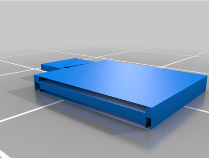 macbook 12 inches width height sd card holder 3dprintedjosiah 3d print model - Mito3D