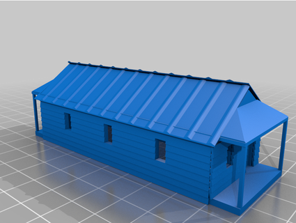 n scale escopeta casa allenpilk 3d print model - Mito3D