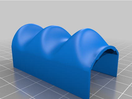 Spengler asa arka kavrama dolgu maddesi Shomsfotoğrafçılık 3d print model - Mito3D