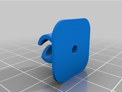 w mounting hole sonorwatbqe 3d print model - Mito3D