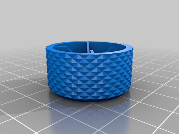 tırtıklı kontrol topuz ender 3 fdumi 3D print model - Mito3D