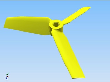 lame 130 queue rotor gravier 3d print model - Mito3D