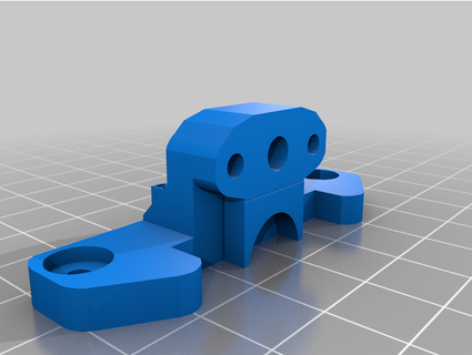 apoyo bltouch arri + cinturón flavv g concepción 3d print model - Mito3D