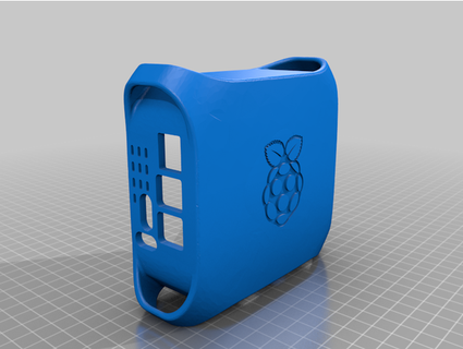 raspberry pi 4b & 3b pc case oneprintyboi 3d print model - Mito3D