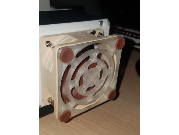 griglia ventilatore noctua 60x60mm richwoll 3D print model - Mito3D