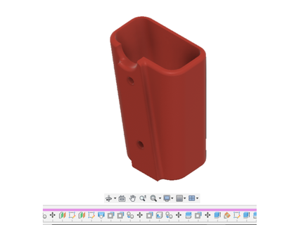 maytech remote control holster strepod 3d print model - Mito3D