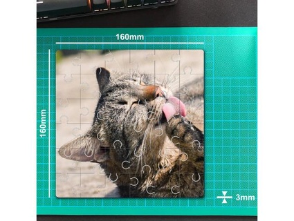 seghetto alternativo puzzle 36 pezzi foto grideyepix 3d print model - Mito3D
