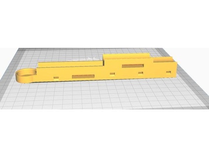 bomba montar mtb posterior triangulo Aladin 7 3d print model - Mito3D